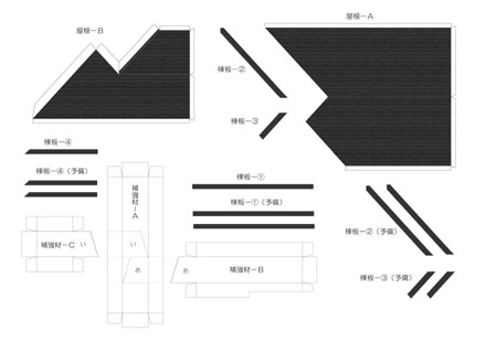 型紙（2/2）