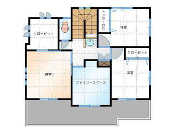 ２階間取り図