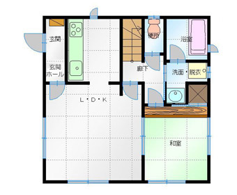 １階間取り図