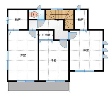 ２階間取り図