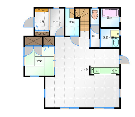 １階間取り図