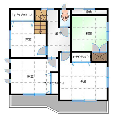 ２階間取り図